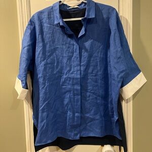 Margon Metamorfosi Color blocked Buttons down shirt